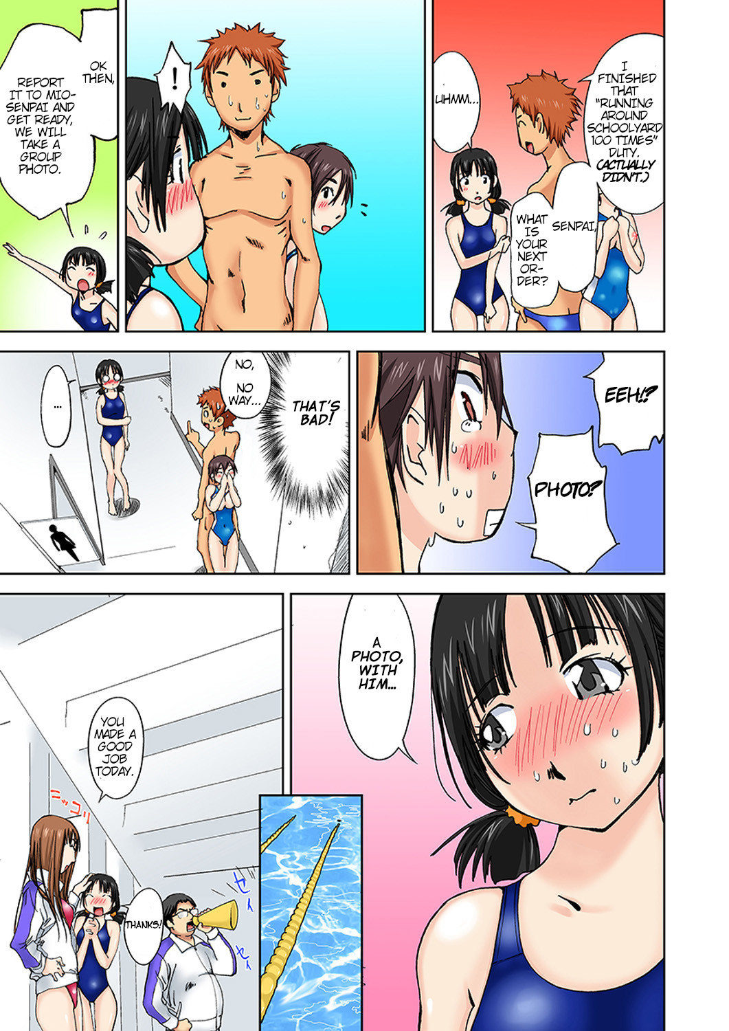 Hentai Manga Comic-Nyotaika Swim Club - I Turn Into A Girl When I Cum!-Chapter 2-5